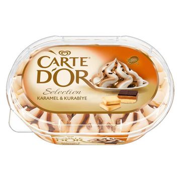 Carte D'Or 800 ml Karamel Kurabiyeli Dondurma