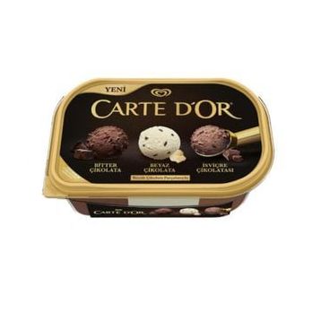 Carte d'Or 850 ml Classic Vanilya Fıstık Bitter Çikolata Dondurma