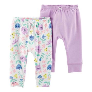 Carter's 1H452610 Kız Bebek 2’li Pantolon Set