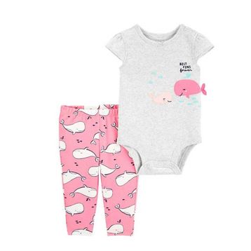 Carter's Pembe Kız Bebek 2'li Set