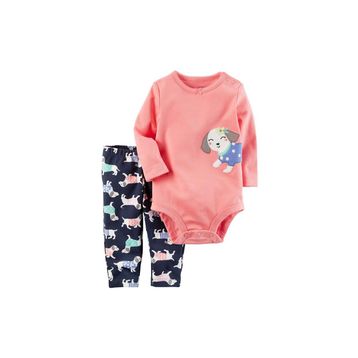 Carter's Pembe Kız Bebek 2'li Set