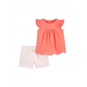 Carter's Pembe Kız Bebek 2'li Set