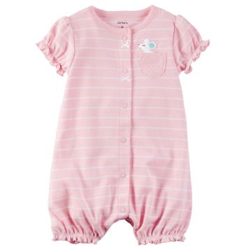 Carter's Pembe Kız Bebek Tulum