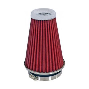 Carub BR4686001 Hk 2 Aparat Krom Kırmızı Uzun Tip Hava Filtresi