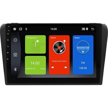 Carvocal CRV-4590XA Mazda 3 2004-2009 Android Multimedya Sistemi