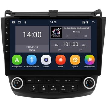 Carvocal Honda Accord 2003-2008 Android Multimedya Sistemi