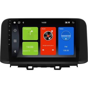 Carvocal Hyundai Kona 2018-2023 Android Multimedya Sistemi