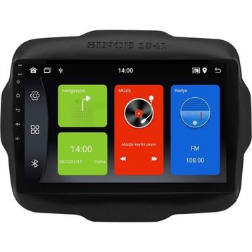 Carvocal Jeep Renegade 2014-2018 Android Multimedya Sistemi