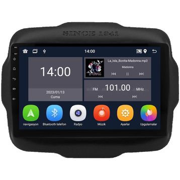 Carvocal Jeep Renegade 2014-2018 Android Multimedya Sistemi