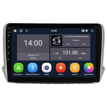 Carvocal Peugeot 208 2013-2021 Android Multimedya Sistemi