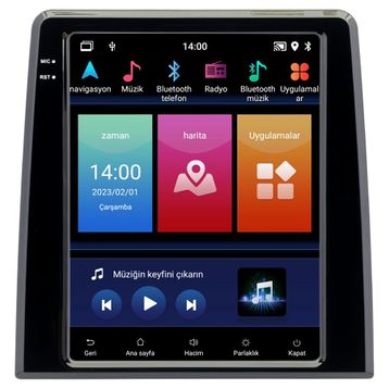 Carvocal Renault Clio 5 2020-2023 Android Multimedya Sistemi