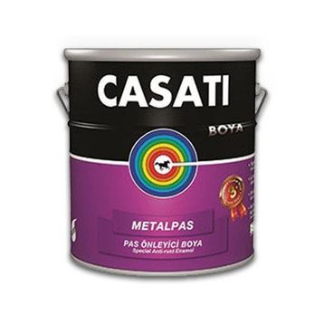 Casati Metalpas Koyu Kahve 0.75 lt Pas Önleyici Boya