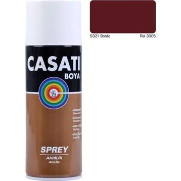 Casati S321 400 ml Bordo Sprey Boya