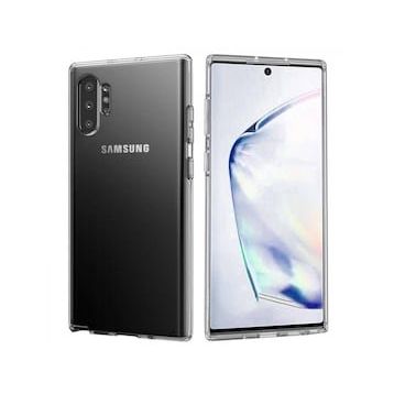 Case StreetSamsung Galaxy Note 10 Plus Ultra İnce Şeffaf Silikon Kılıf