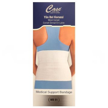 Case Wb 01 XLarge 101-112 cm Yün Elastik Bel Korsesi