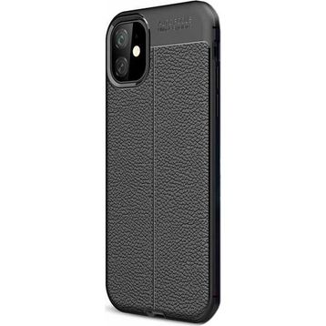 CaseStreet Apple Iphone 11 Pro Max Niss Nano Glass Siyah Silikon Cep Telefonu Kılıf