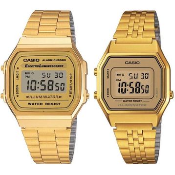 Casio A168WG-9WDF-LA680WGA-9DF Retro Çift Kol Saati