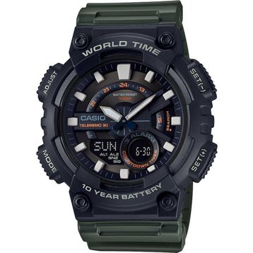 Casio AEQ-110W-3AVDF Yeşil Erkek Kol Saati