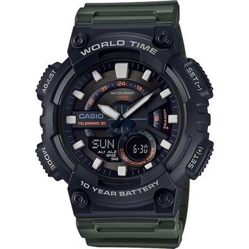 Casio AEQ-110W-3AVDF Yeşil Erkek Kol Saati