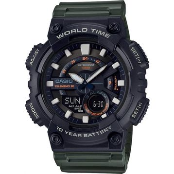 Casio AEQ-110W-3AVDF Yeşil Erkek Kol Saati