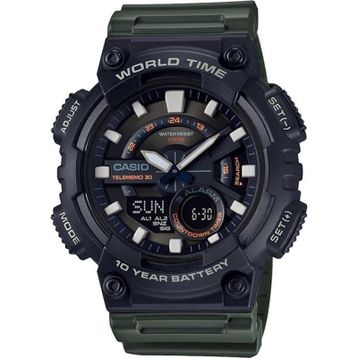 Casio AEQ-110W-3AVDF Yeşil Erkek Kol Saati