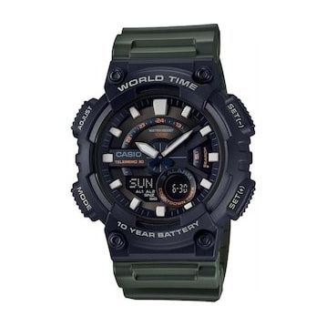 Casio AEQ-110W-3AVDF Yeşil Erkek Kol Saati