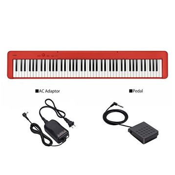 Casio CDP-S160RD 88 Tuşlu Kırmızı Dijital Piyano