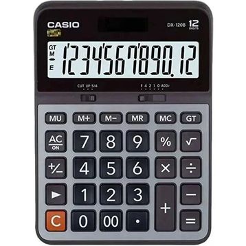 Casio D x 120S 12 Hane Hesap Makinesi