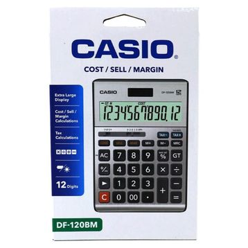 Casio DF-120BM Hesap Makinesi