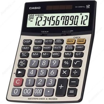 Casio DJ-220DPLUS Hesap Makinesi