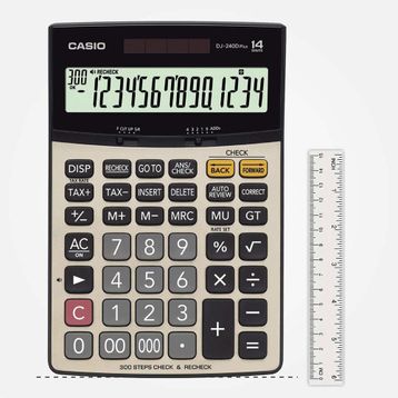 Casio DJ-240 Masaüstü Hesap Makinesi
