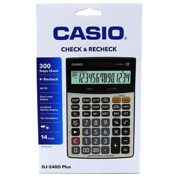 Casio DJ-240 Masaüstü Hesap Makinesi