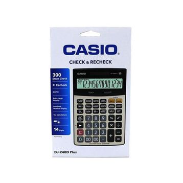 Casio DJ-240D 14 Hane Hesap Makinesi