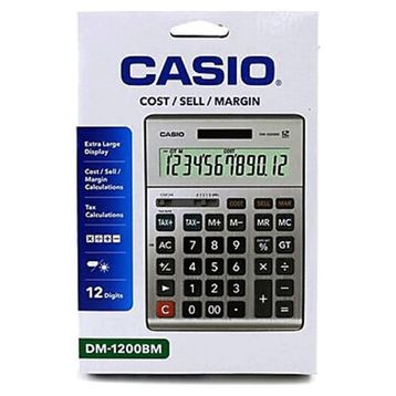 Casio DM1200FM Hesap Makinesi