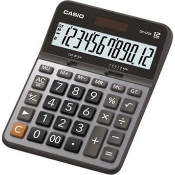 Casio DX-120B Siyah Hesap Makinesi