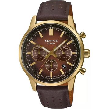 Casio EFR-575CL-5ADF Kahverengi Deri Erkek Kol Saati