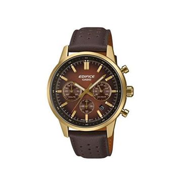 Casio EFR-575CL-5ADF Kahverengi Deri Erkek Kol Saati