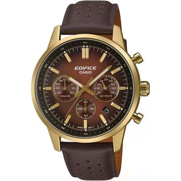 Casio EFR-575CL-5ADF Kahverengi Deri Erkek Kol Saati