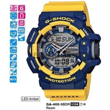 Casio GA-400-9BDR Unisex Kol Saati