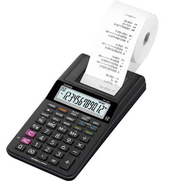 Casio HR-8RC-BK-DC Şeritli Hesap Makinesi