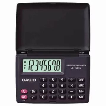 Casio LC-160LV-BK Hesap Makinesi