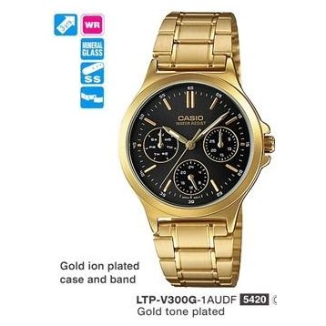 Casio LTP-V300G-1AUDF Kadın Kol Saati