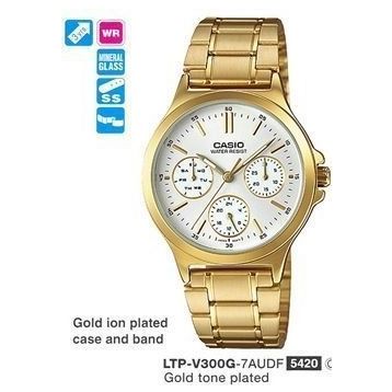Casio Ltp-v300g-7audf Kadın Kol Saati