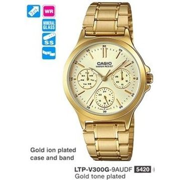 Casio LTP V300G 9AUDF Kadın Kol Saati