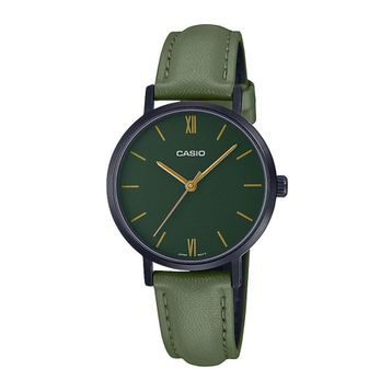 Casio LTP-VT02BL-3AUDF Yeşil Kadın Kol Saati