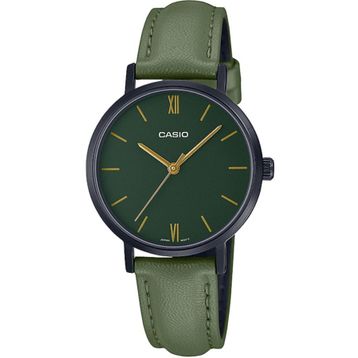 Casio LTP-VT02BL-3AUDF Yeşil Kadın Kol Saati