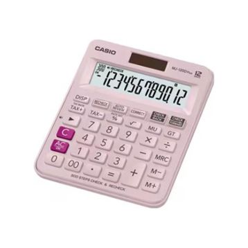 Casio MJ-120DPLUS Pembe Hesap Makinesi