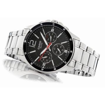 Casio MTP-1374D-1AVDF Analog Çelik Kordon Klasik Kol Saati