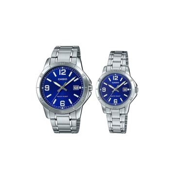 Casio MTP-LTP-V004D-2BUDF Çift Kol Saati