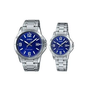 Casio MTP-LTP-V004D-2BUDF Çift Kol Saati